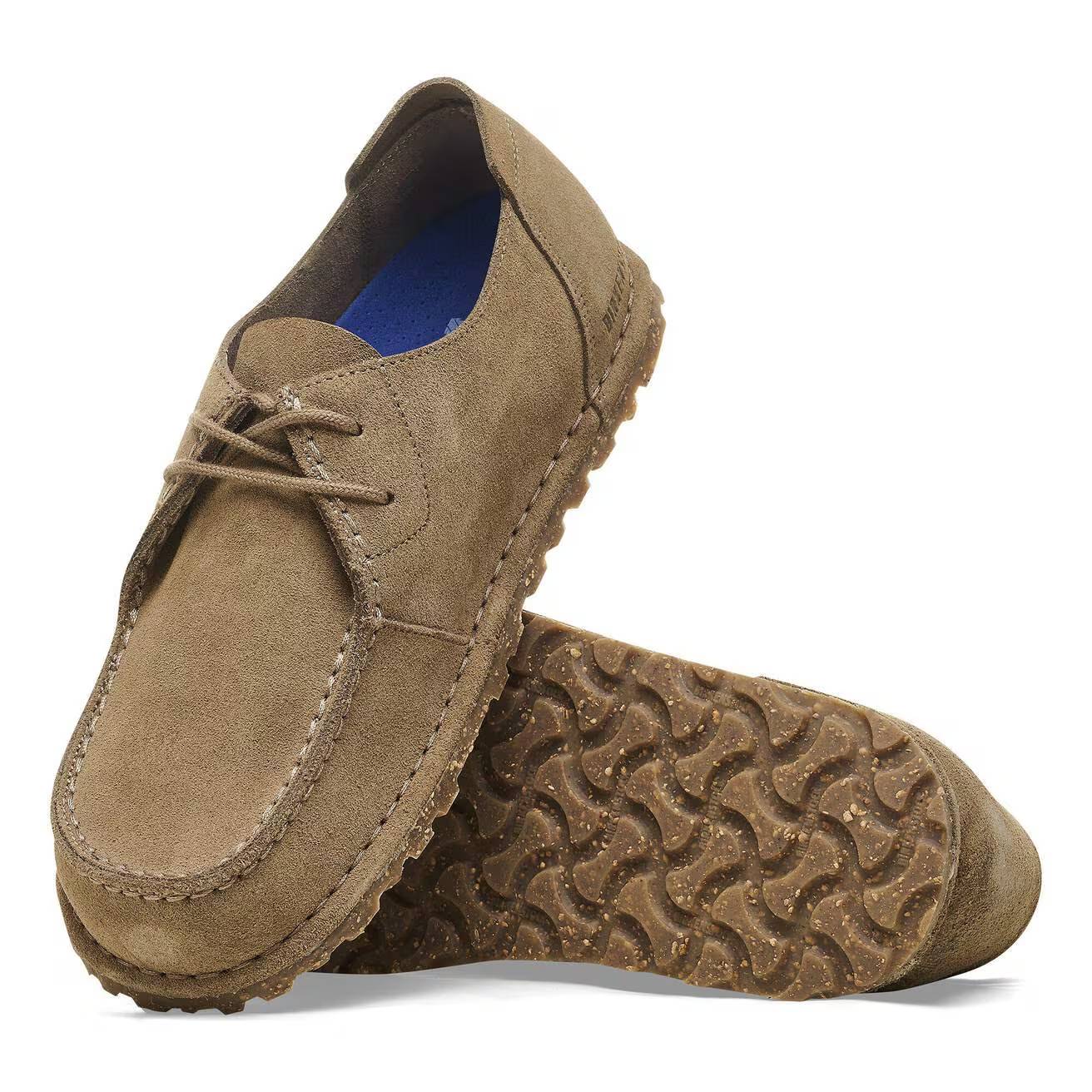 Birkenstock Utti Lace N gray taupe, Suede Leather - Calz. N - Image 4
