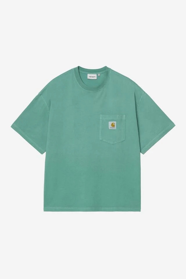 Carhartt S/S Hudson Pocket T-Shirt (Saguaro Chalk Wash)
