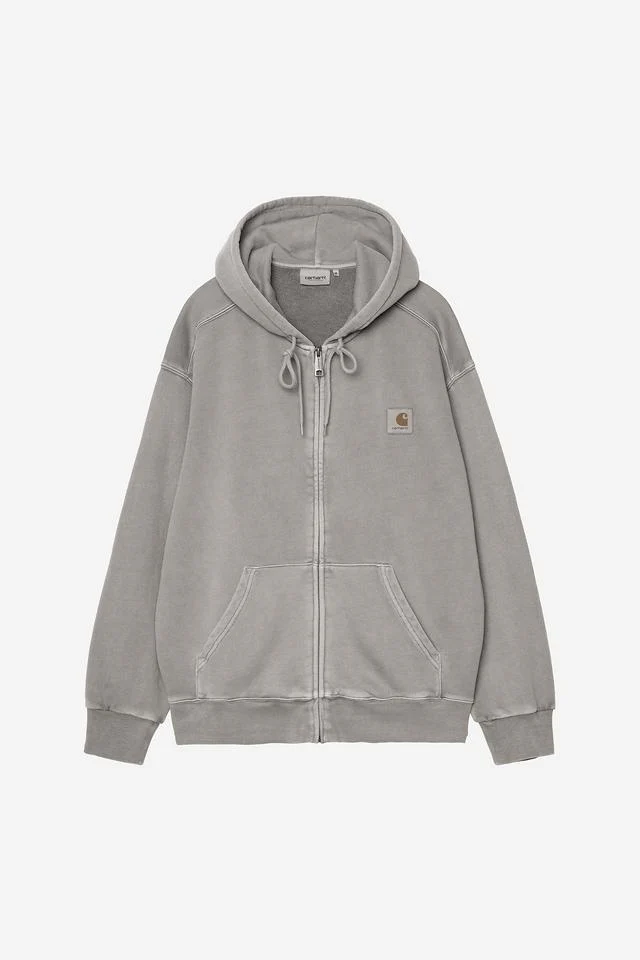 Carhartt WIP Hooded Nelson Jacket Cotton Sweat, 370 g/m² (Yosemite garment dyed)