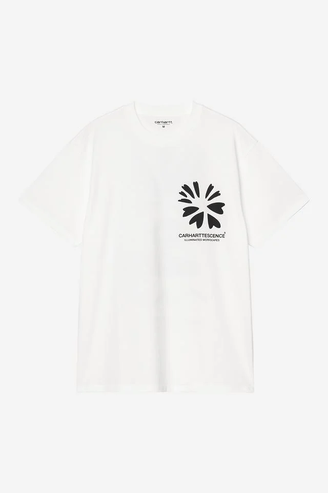 Carhartt WIP S/S Compy T-Shirt Organic Cotton Single Jersey, 175 g/m² (White)
