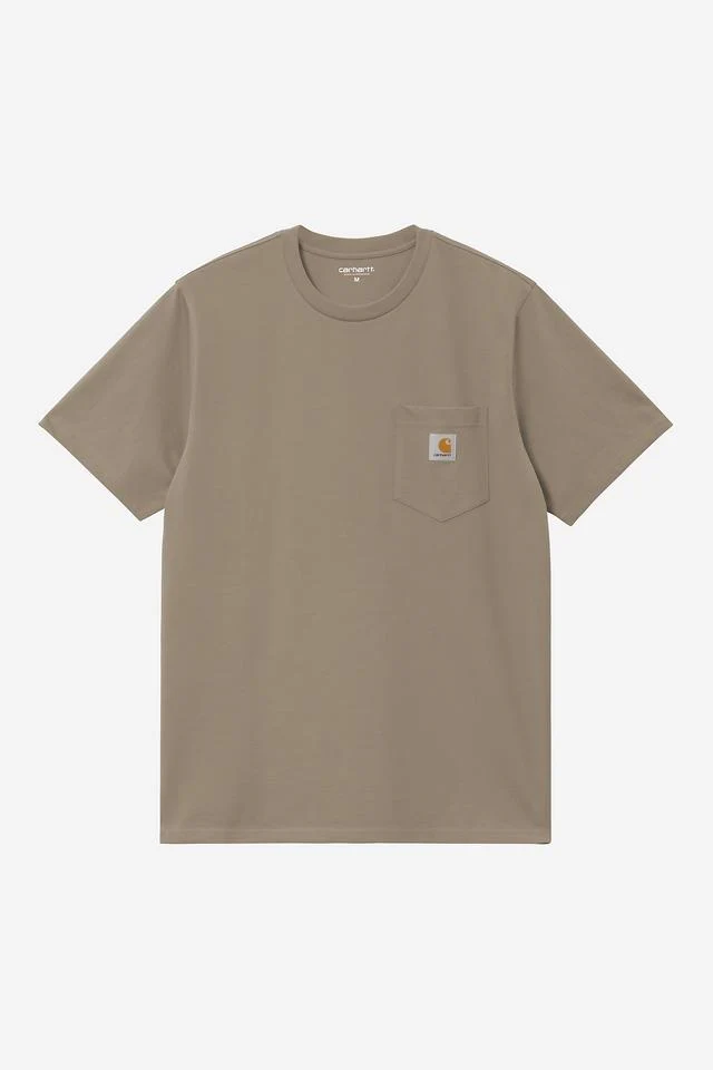 Carhartt WIP S/S Pocket T-Shirt Cotton Single Jersey, 190 g/m² (Iroko)