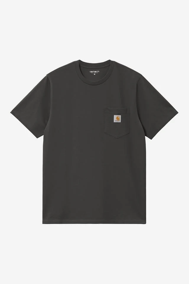 Carhartt WIP S/S Pocket T-Shirt Cotton Single Jersey, 190 g/m² (Oxide Green)