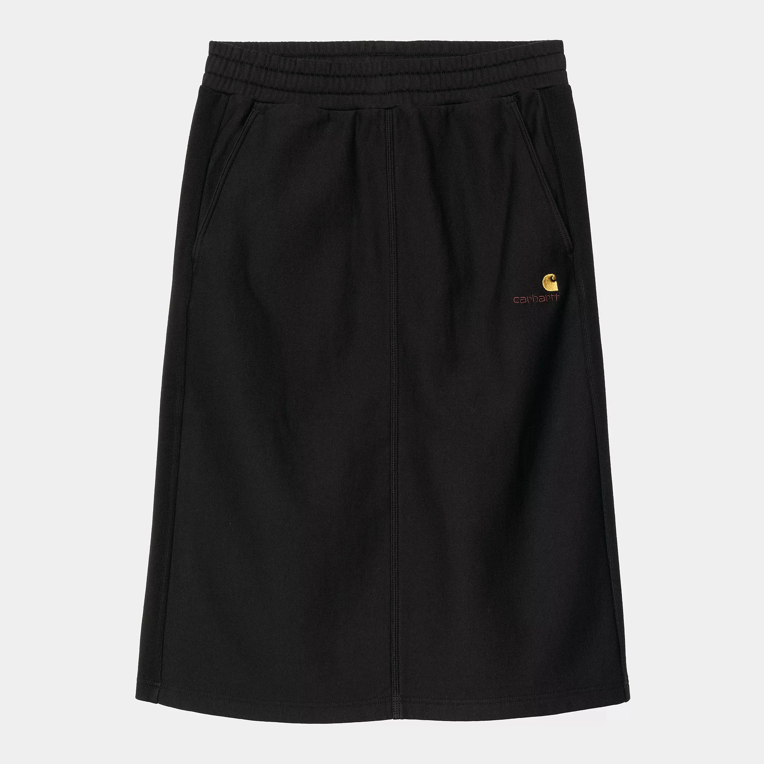 Carhartt WIP W' American Script Sweat Skirt (Black)