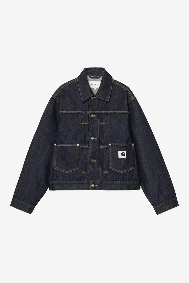 Carhartt WIP W' Belmar Jacket 100% Cotton 'Smith' Denim, 13.5 oz (Blue rinsed)
