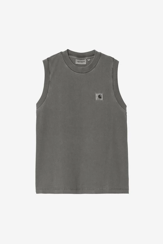 Carhartt WIP W' Nelson A-Shirt Organic Cotton Single Jersey, 220 g/m² (Black garment dyed)