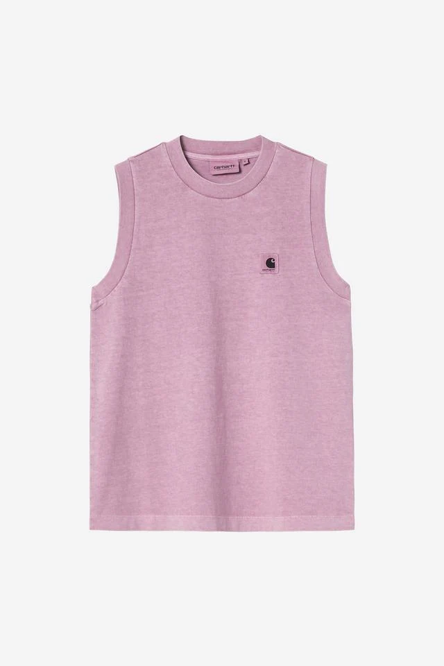 Carhartt WIP W' Nelson A-Shirt Organic Cotton Single Jersey, 220 g/m² (Gentle Purple garment dyed)