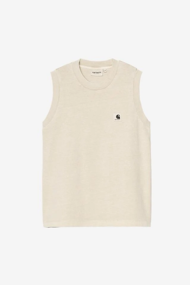 Carhartt WIP W' Nelson A-Shirt Organic Cotton Single Jersey, 220 g/m² (Stone garment dyed)