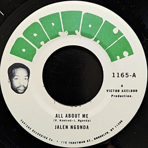 Jalen Ngonda - All About Me / All About Me (Dub) (7’ Vinyl)
