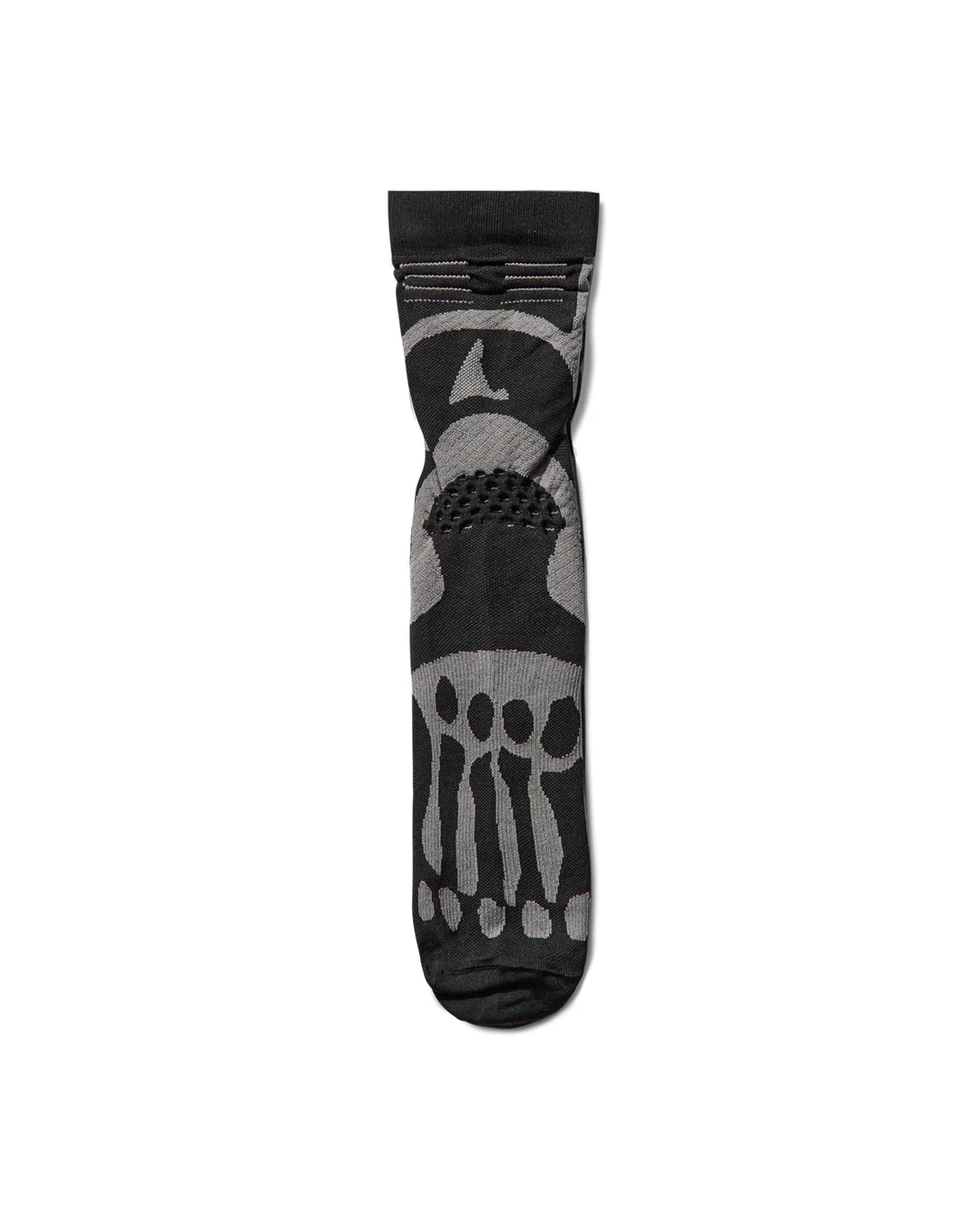 ROA Bones Logo Q Skin Technical Crew Socks (Black)
