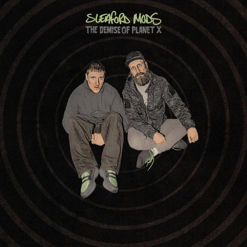 Sleaford Mods The Demise Planet X Neon Green Marble Vinyl Indie Exclusive (12’ Vinyl)